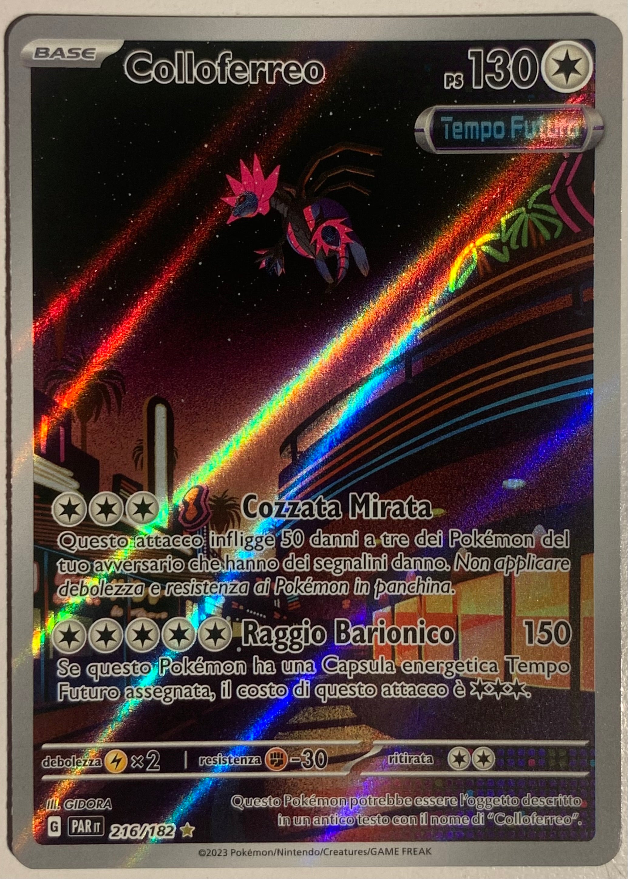 Colloferreo Illustrazione Rara 216/182 Paradosso Temporale - Near Mint