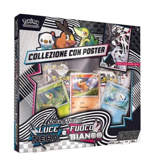 [1 Collezione] Fuoco Bianco e Luce Nera con Poster (ITA)